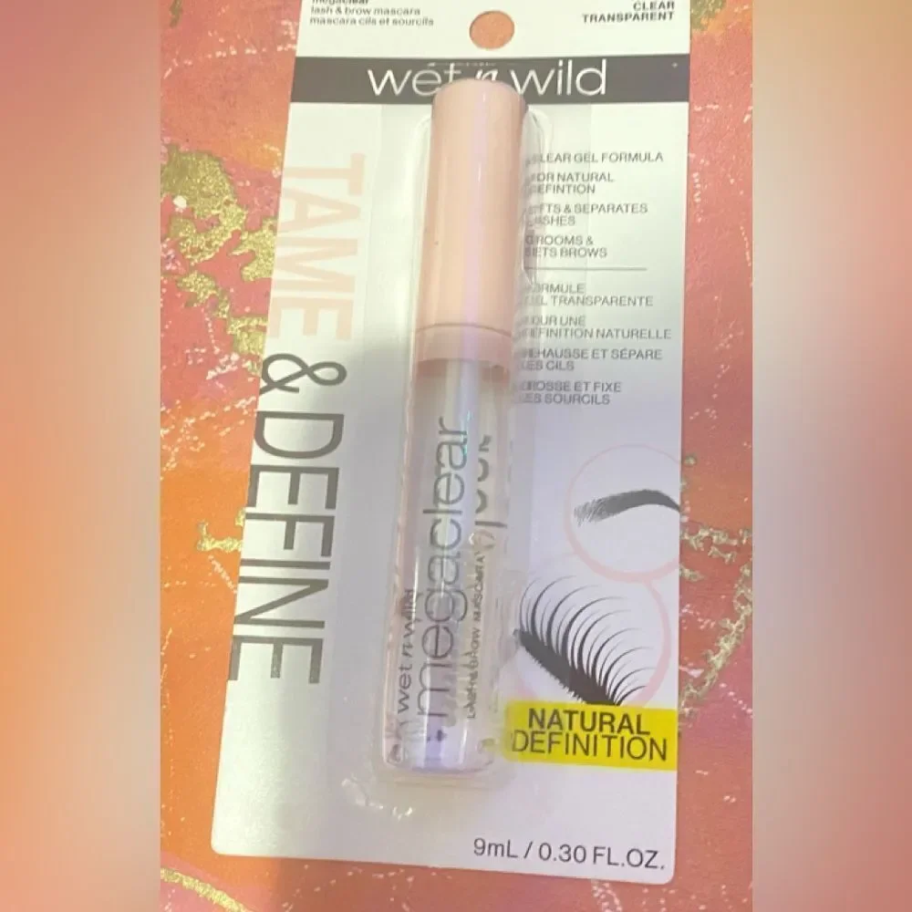 🎊 2x Wet n Wild Megaclear Lash & Brow Clear Transparent Gel Formula Mascara 9ml💥